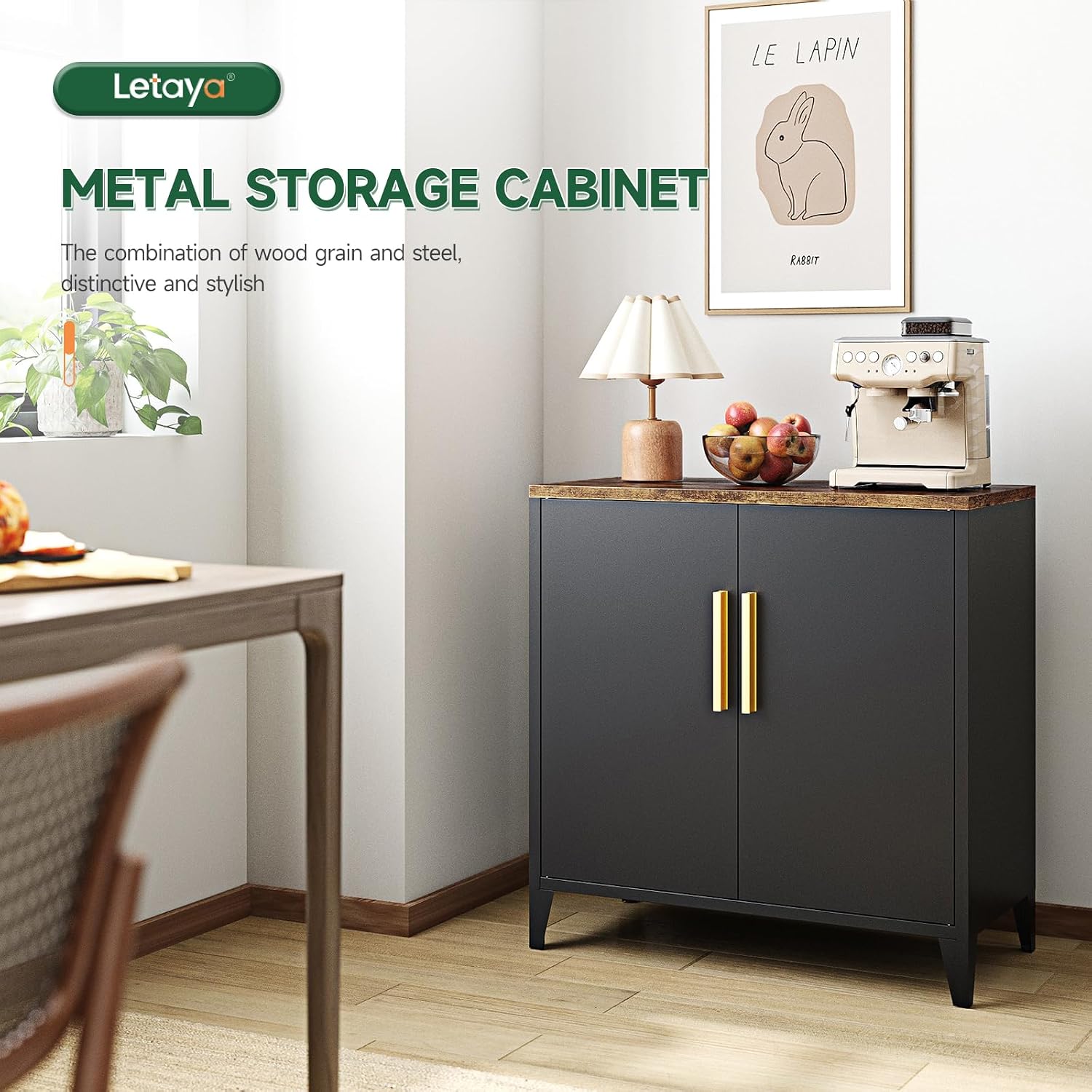 Metalen opbergkast met deuren  - Office Furniture Credenza recensie en prijs