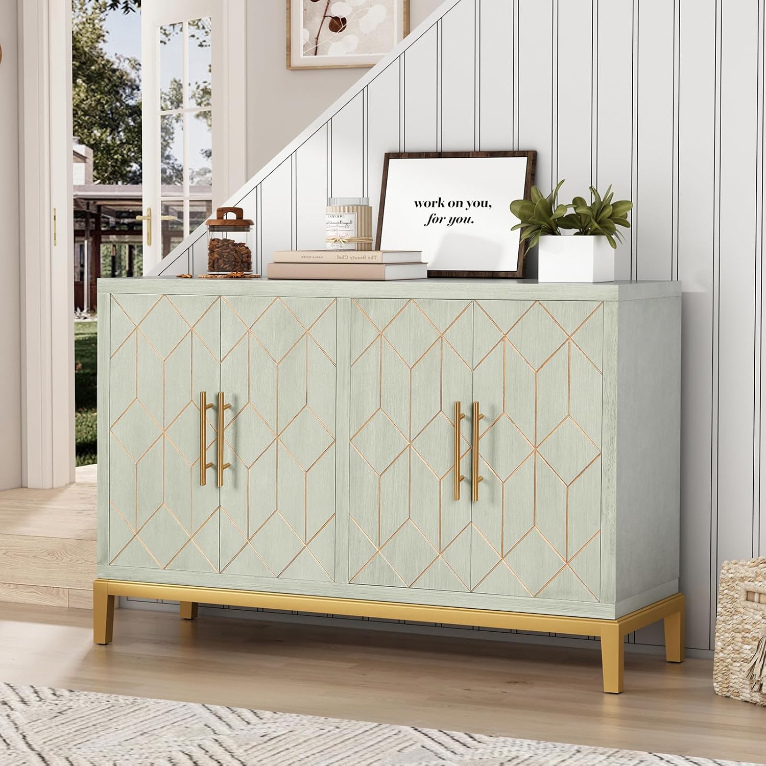 4-deurs accentkast moderne cre - Office Furniture Credenza recensie en prijs